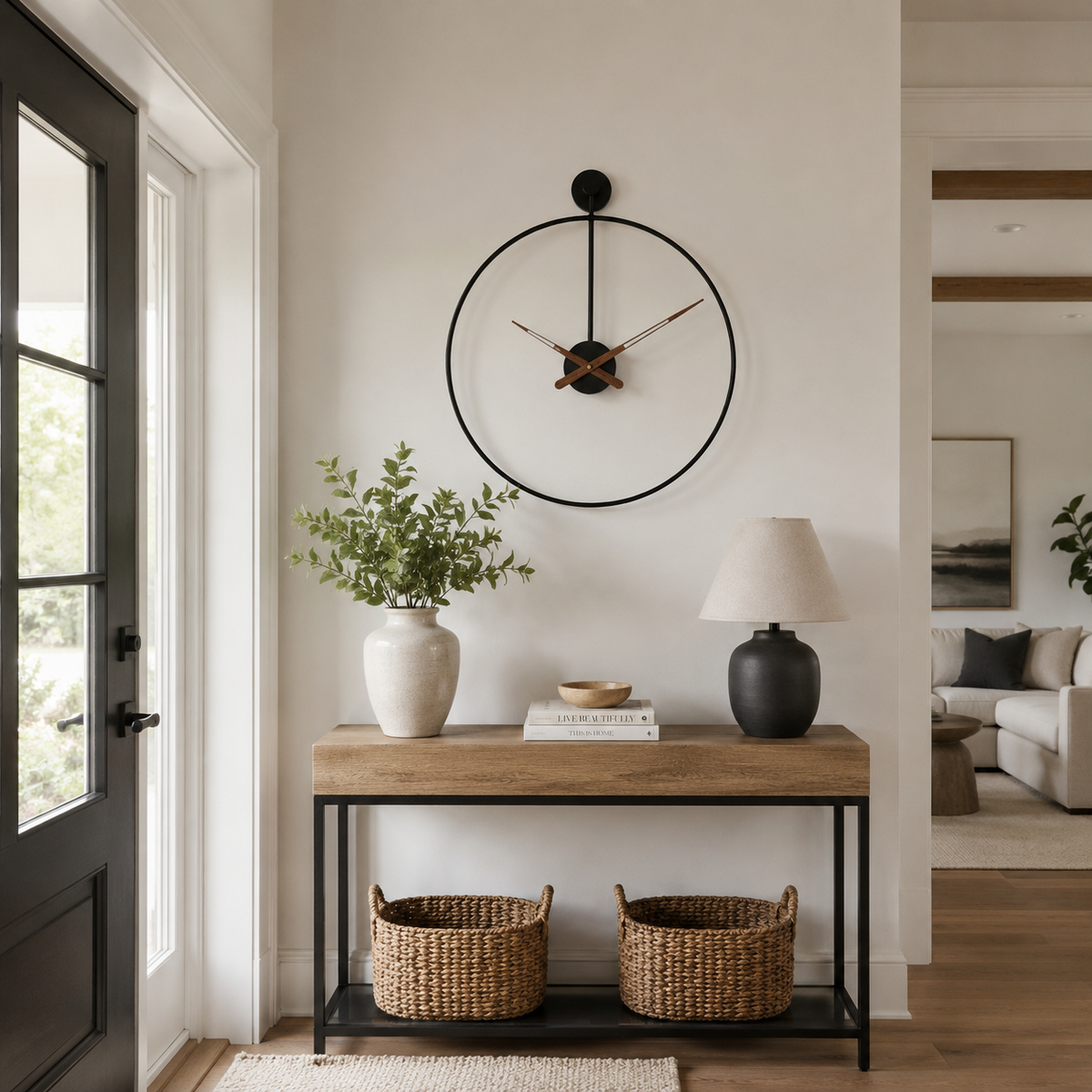 16-Inch Minimalist Wall Clock