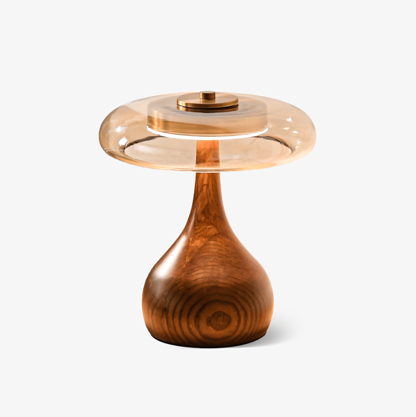 Amberwood Curve Table Lamp