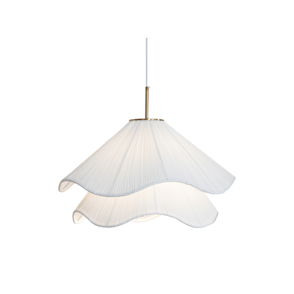Ondine Pleated Bloom Pendant