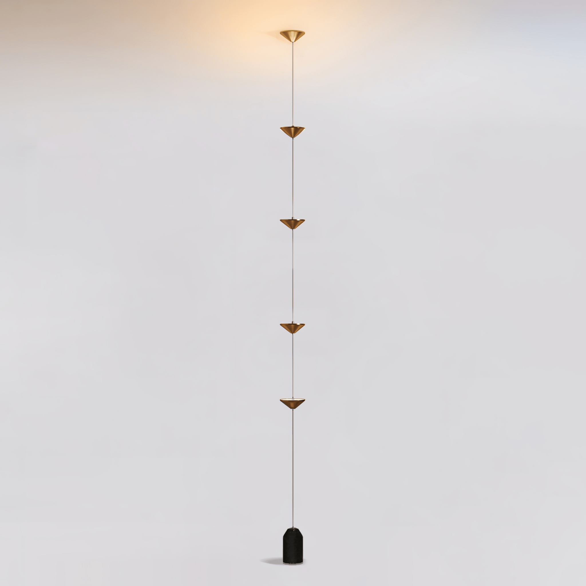 Meridian Marble Counterweight Floor Lamp