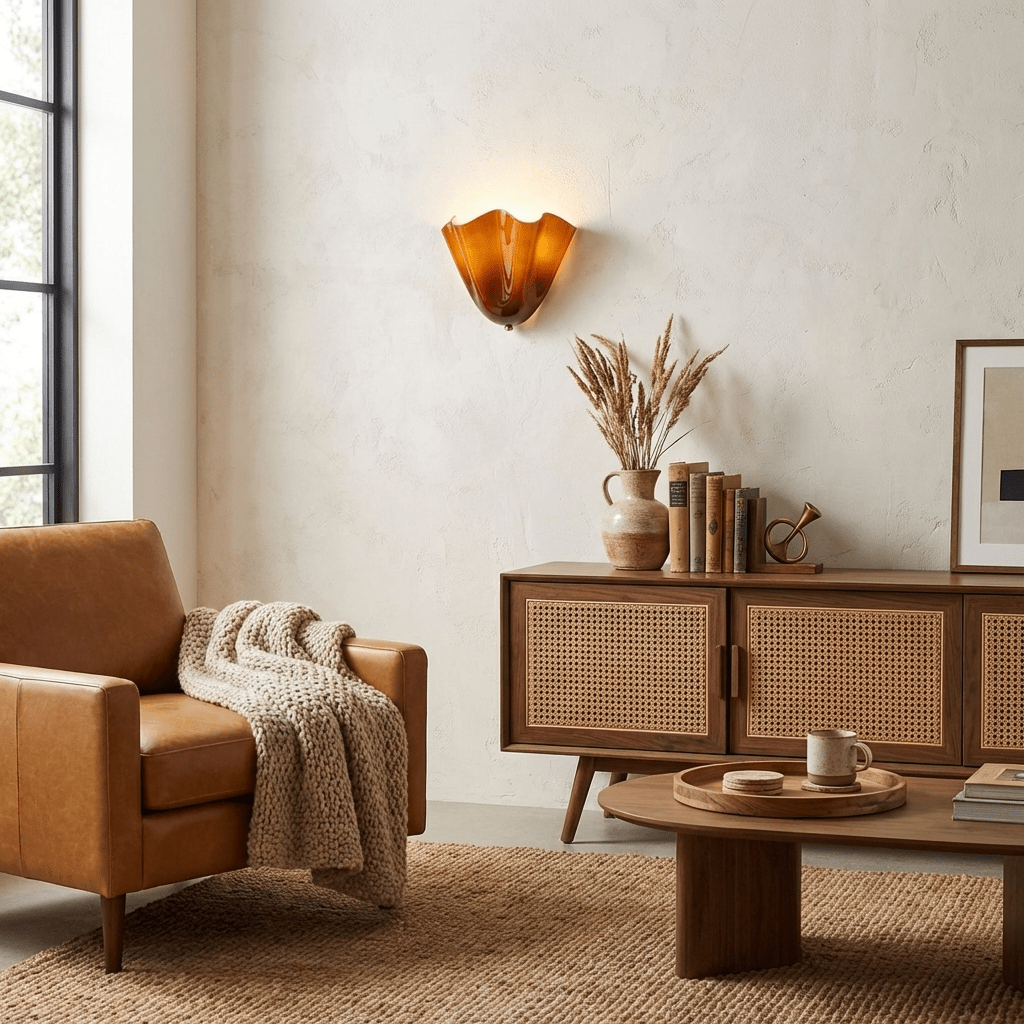 Petal Shell Wall Light