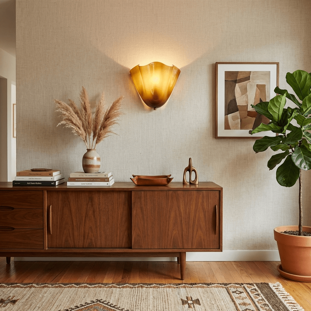 Petal Shell Wall Light