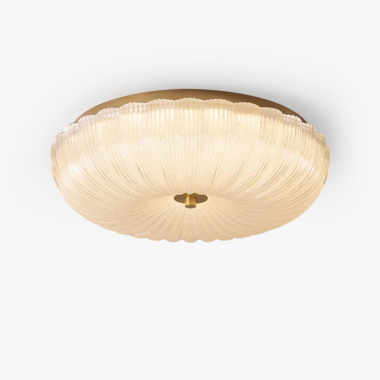 Solstice Frosted Glass Flush Mount