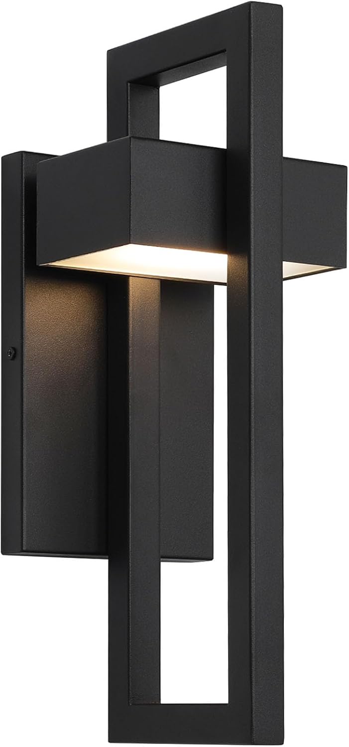 Geometric Outdoor Wall Sconce