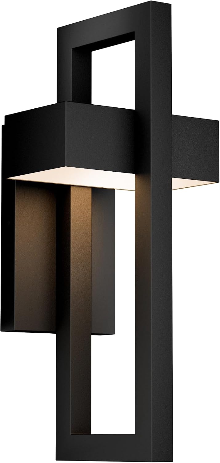 Geometric Outdoor Wall Sconce