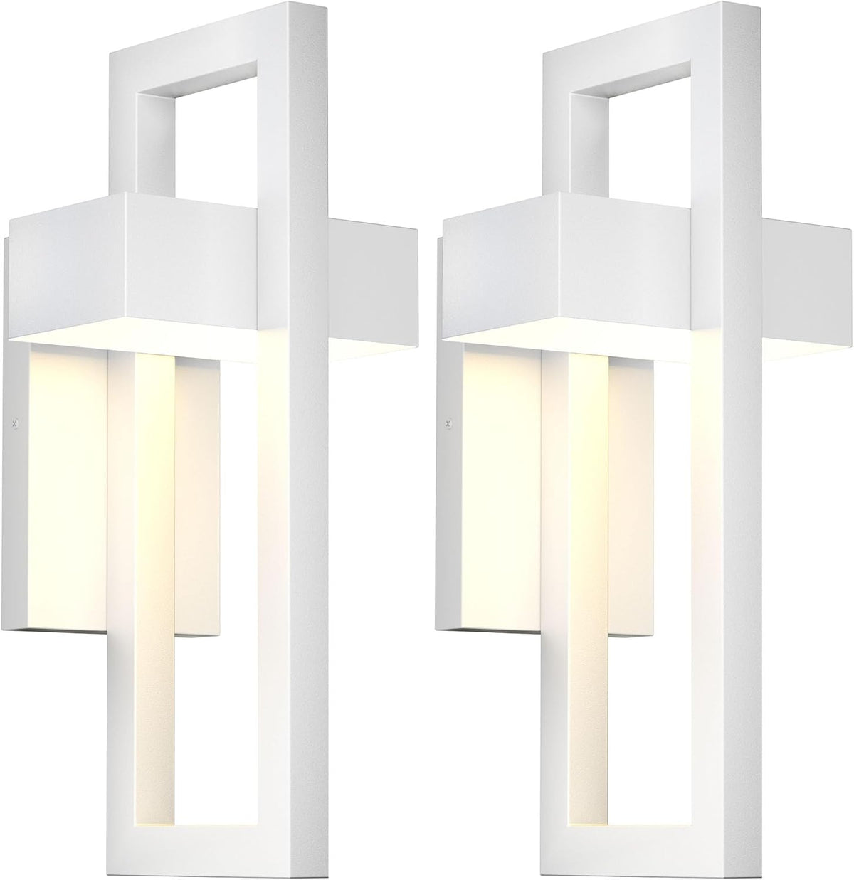 Geometric Outdoor Wall Sconce