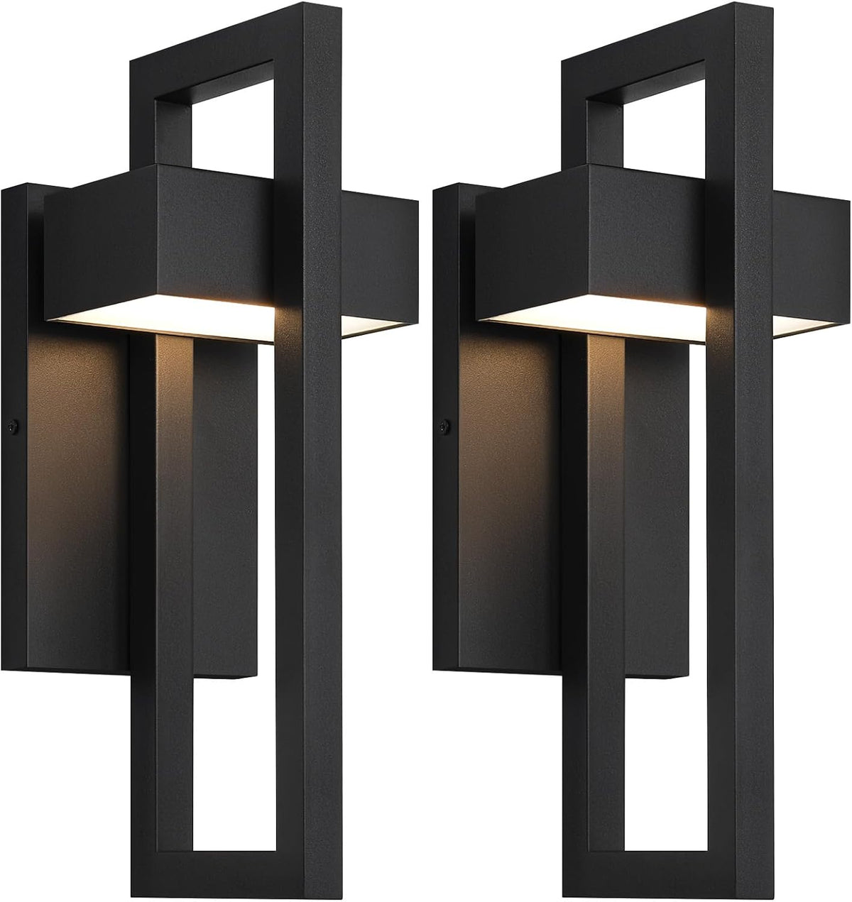 Geometric Outdoor Wall Sconce
