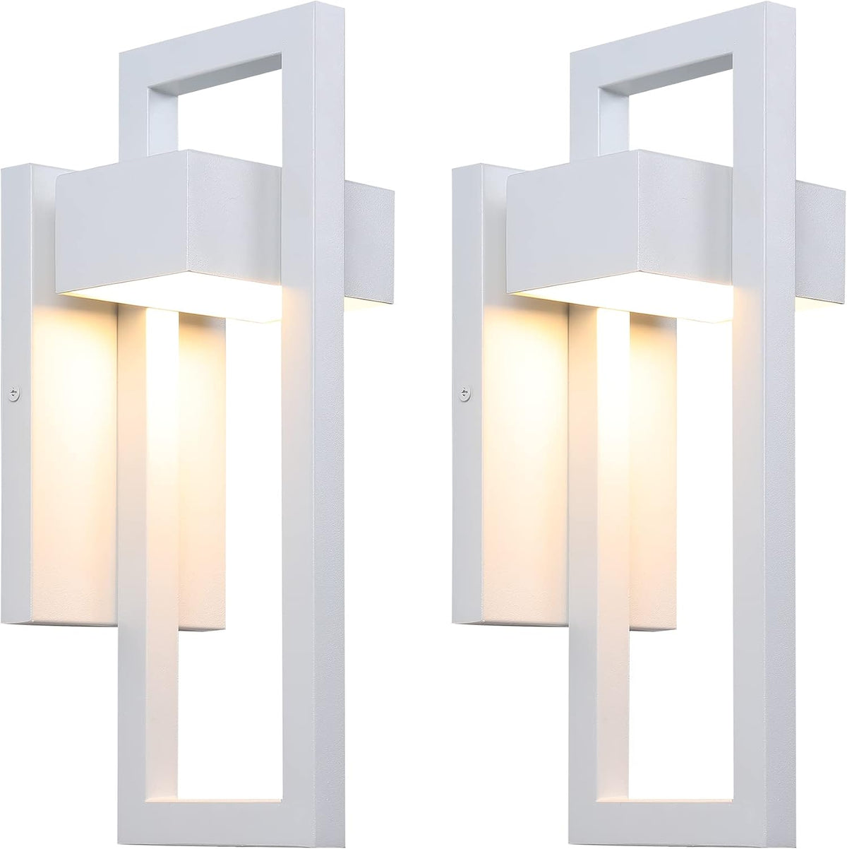Geometric Outdoor Wall Sconce
