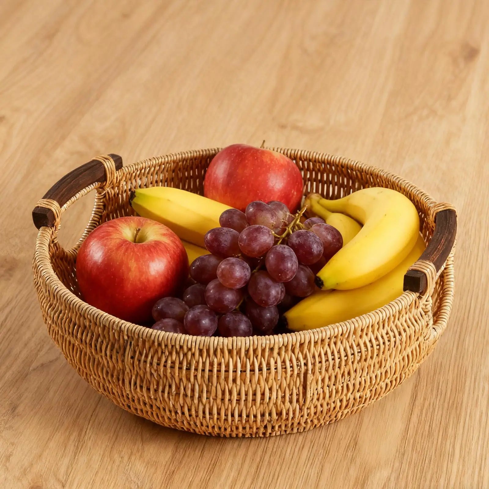 Osier Woven Fruit Basket