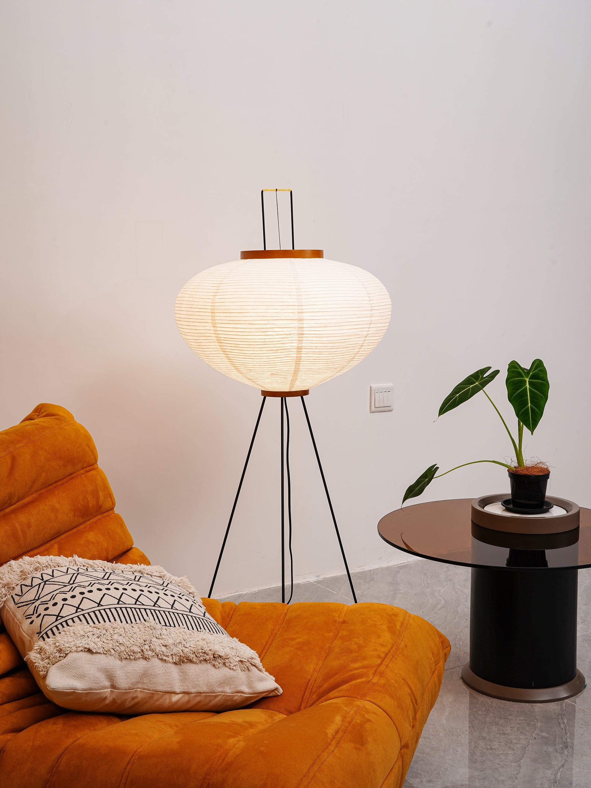 Nagare Mulberry Paper Floor Lamp