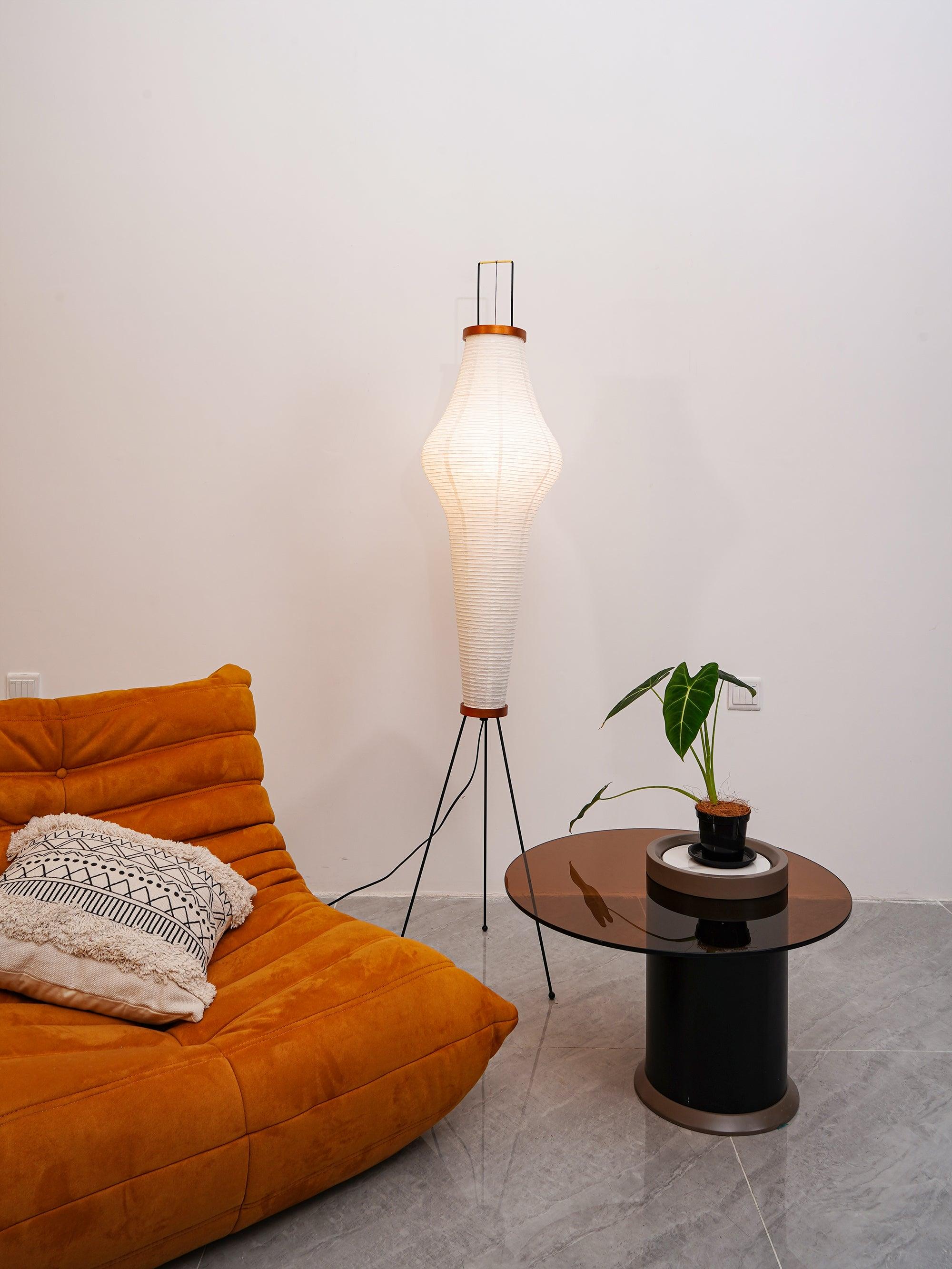 Nagare Mulberry Paper Floor Lamp