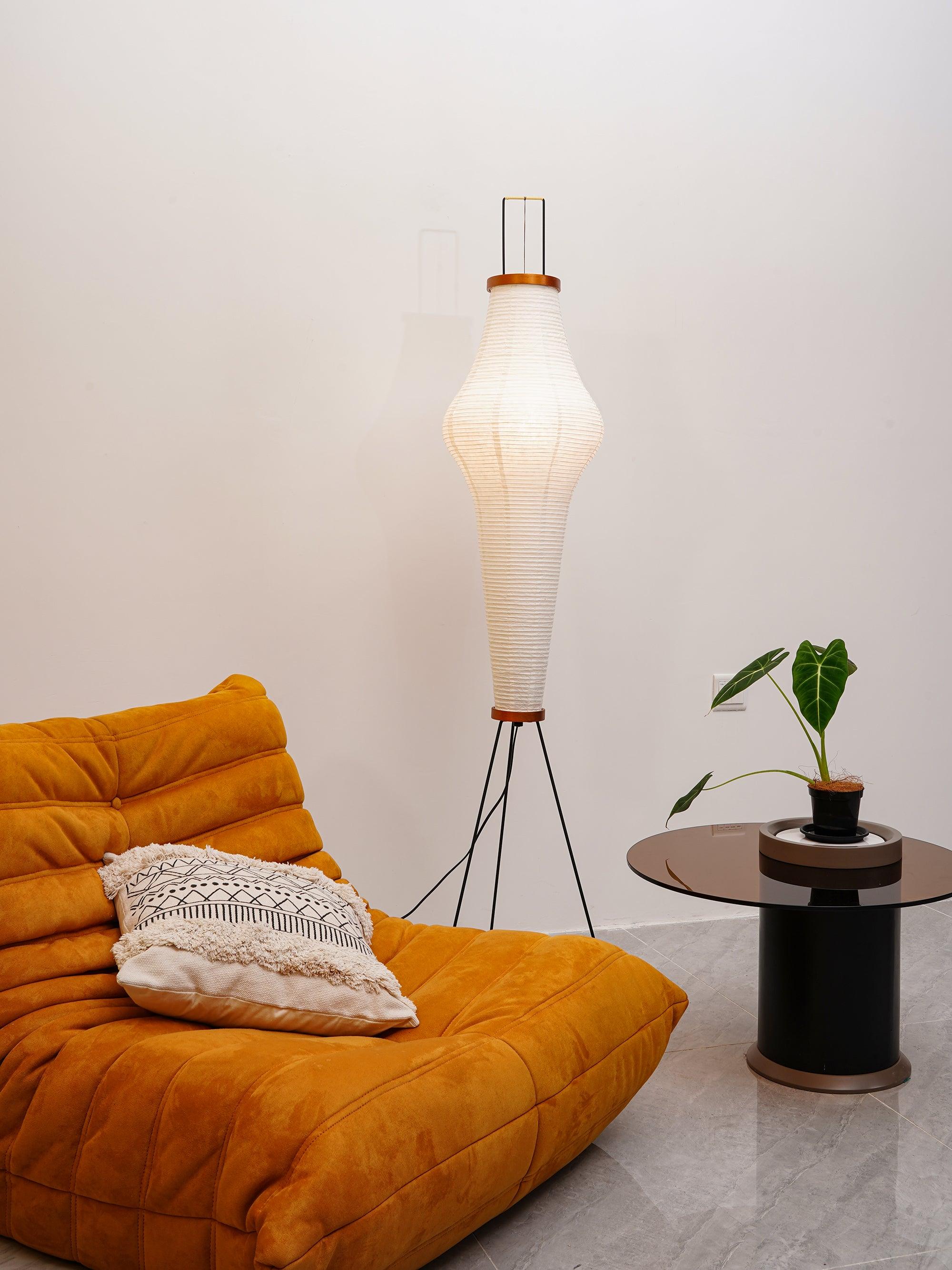 Nagare Mulberry Paper Floor Lamp