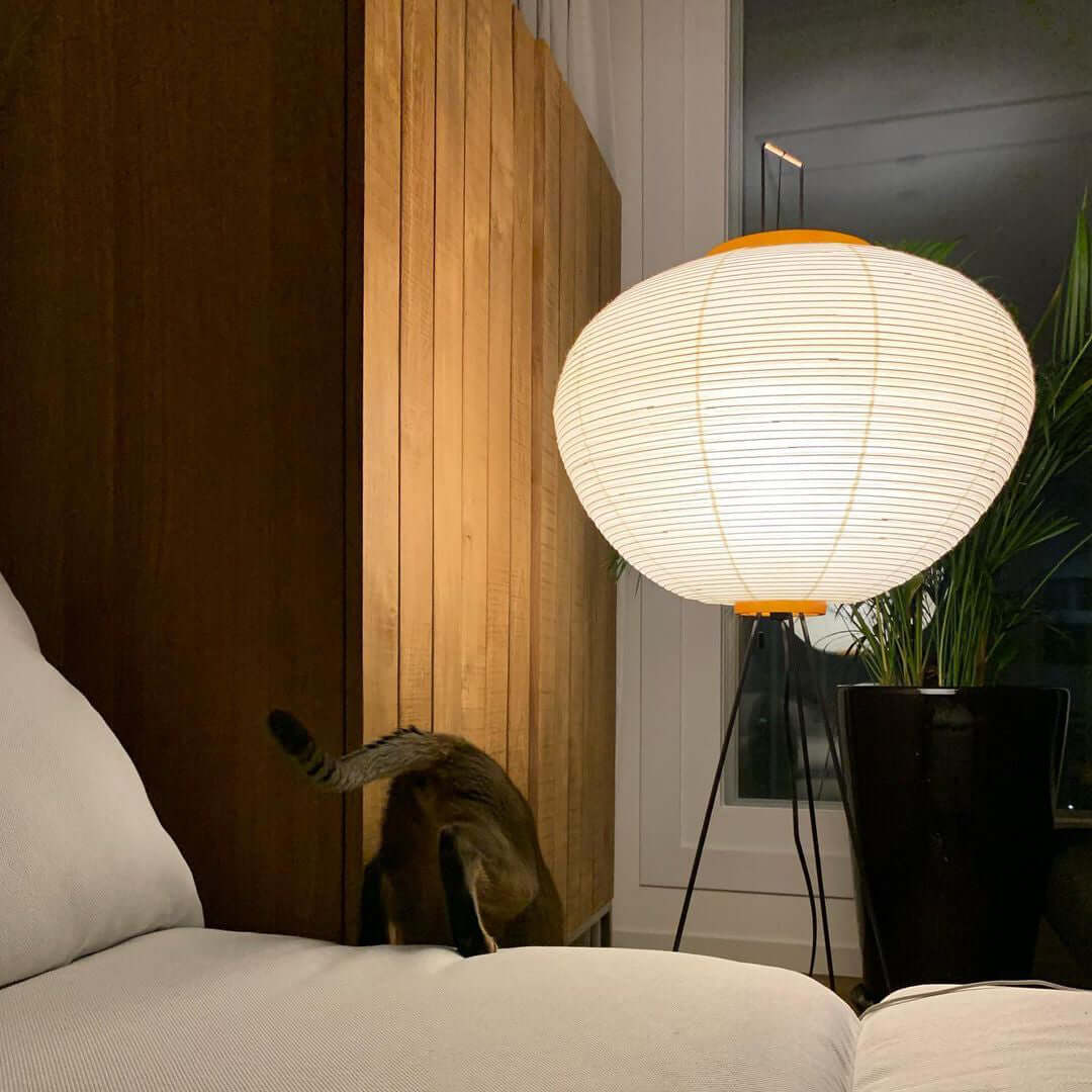 Nagare Mulberry Paper Floor Lamp