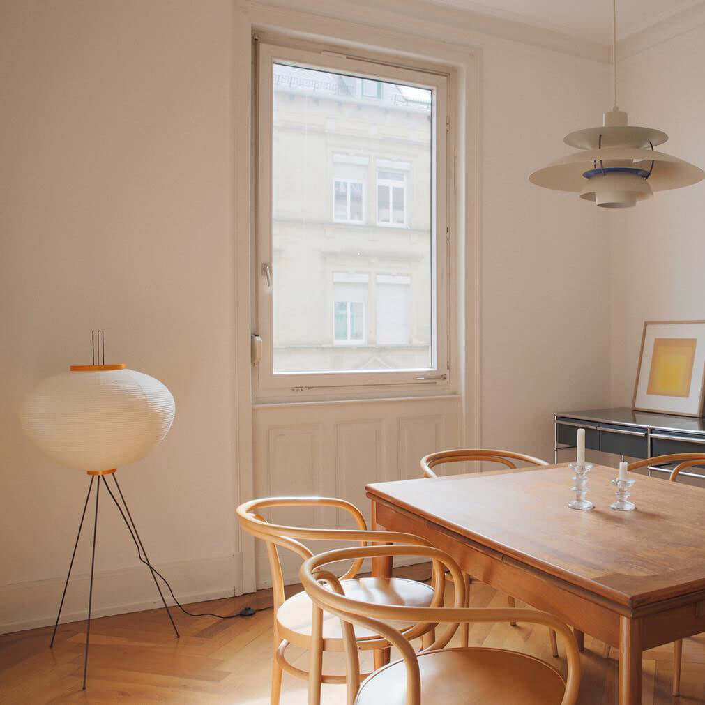 Nagare Mulberry Paper Floor Lamp