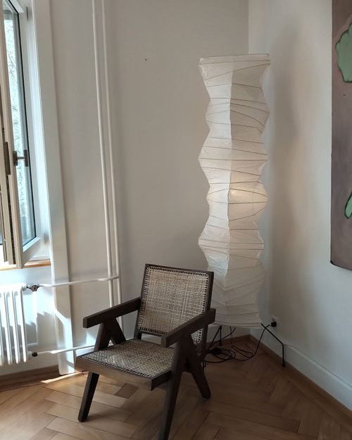Nagare Mulberry Paper Floor Lamp