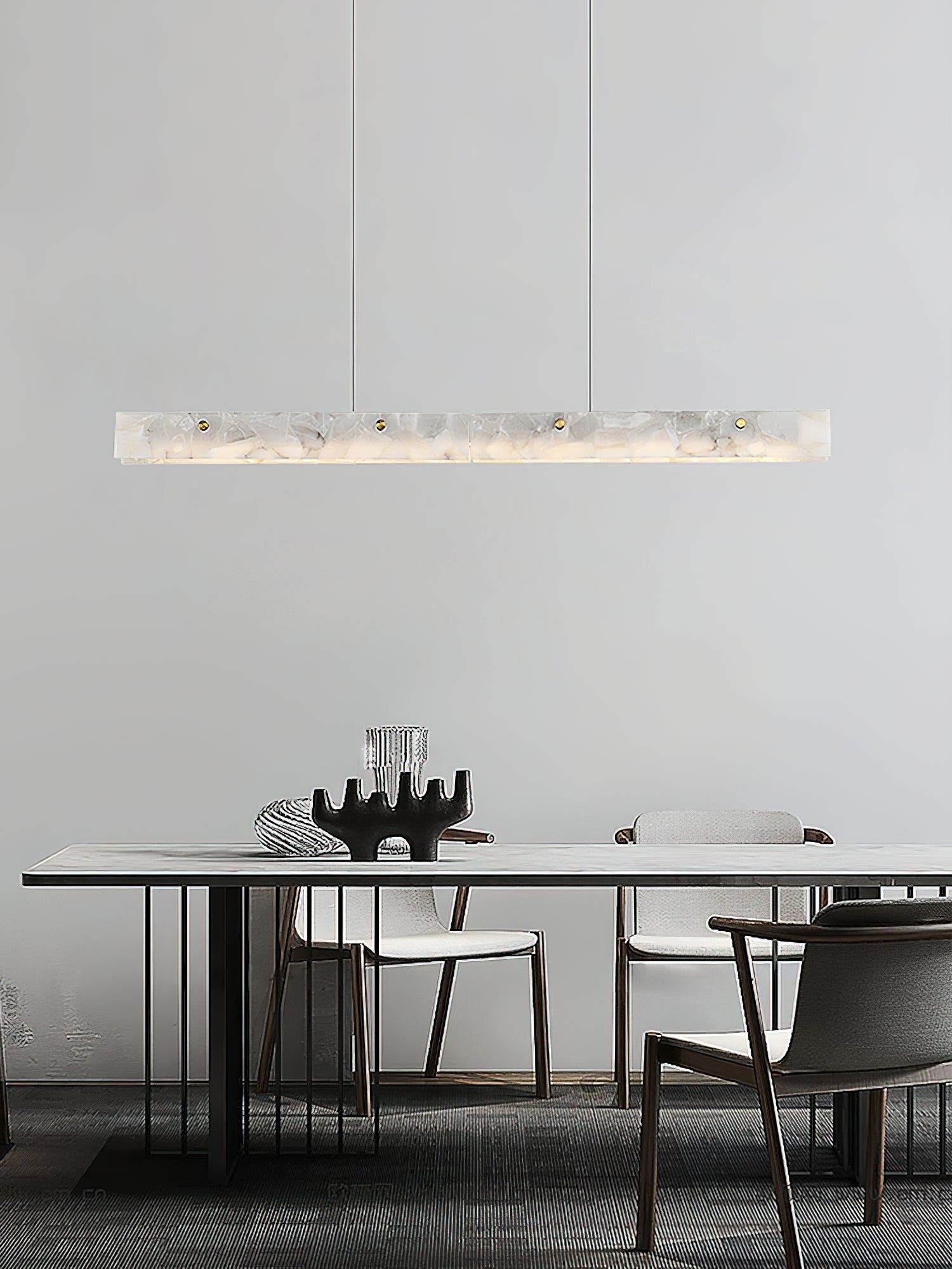 Vena Alabaster Linear Pendant