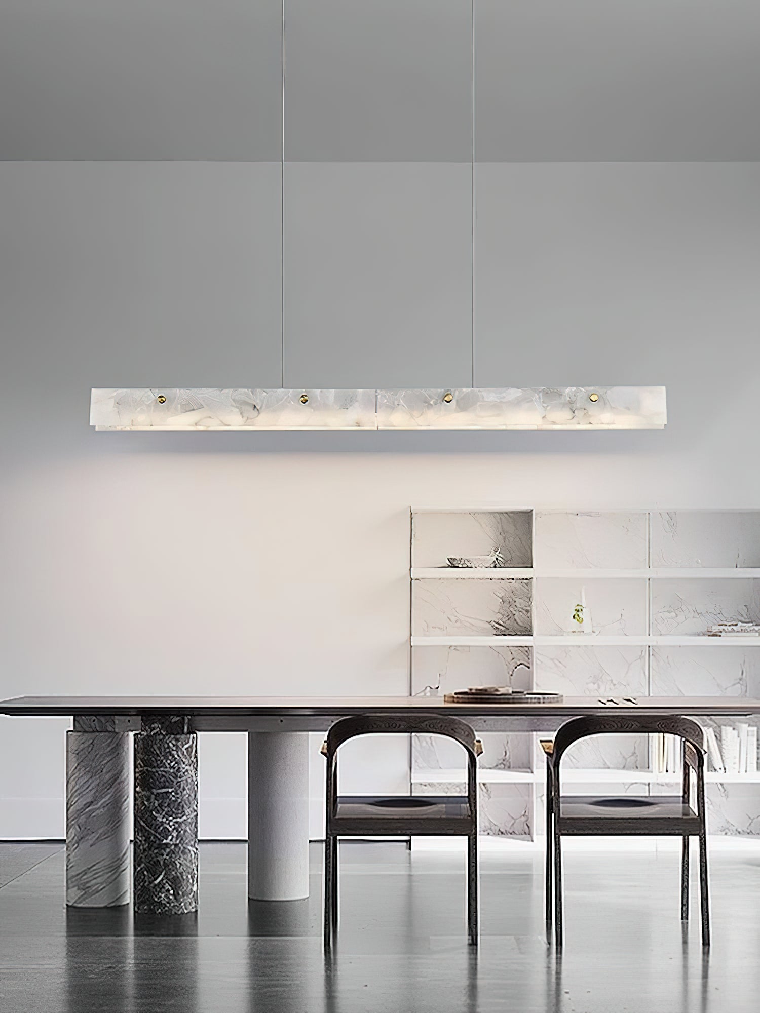 Vena Alabaster Linear Pendant