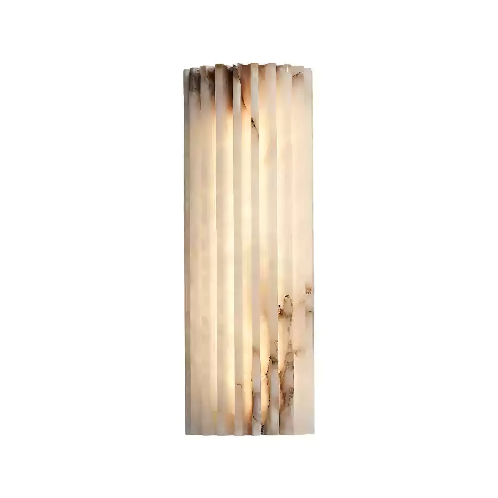 Cascata Fluted Stone Sconce