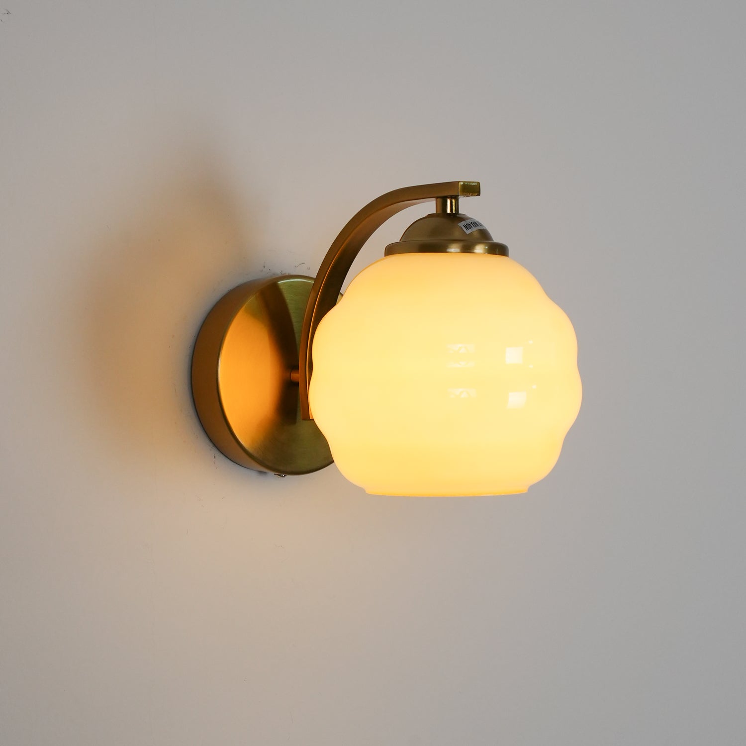 Gatsby Opal Globe Sconce