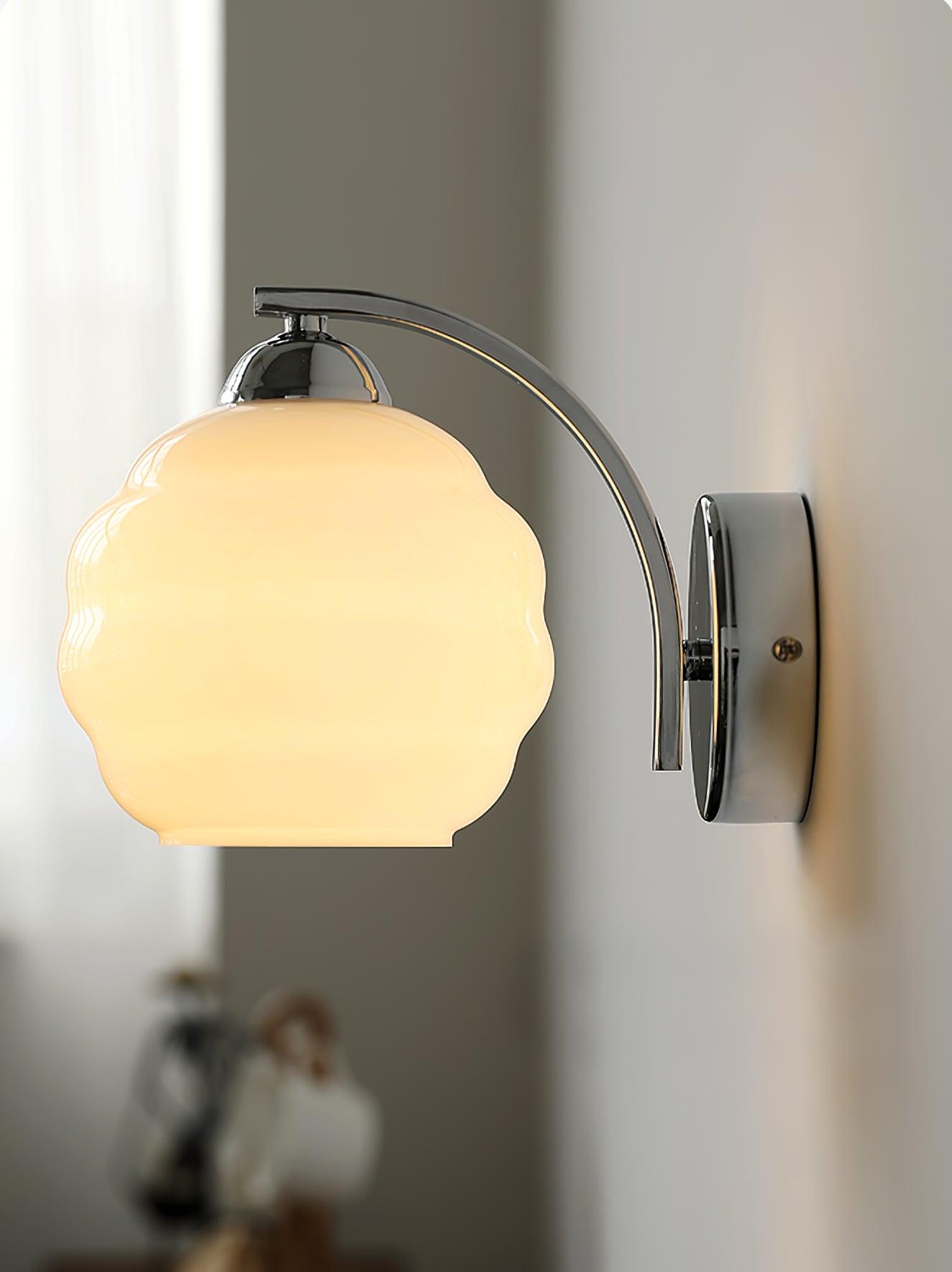 Gatsby Opal Globe Sconce