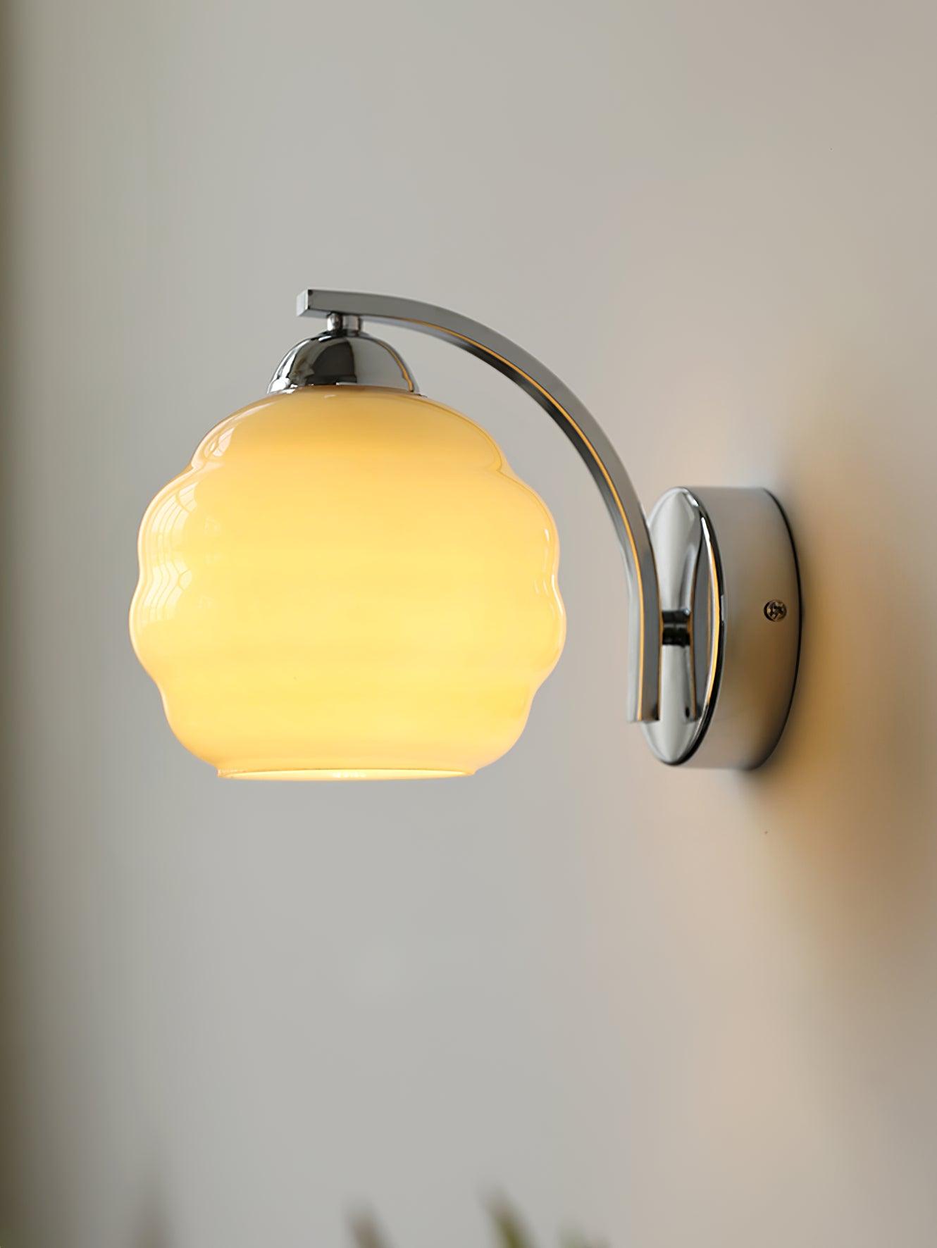 Gatsby Opal Globe Sconce