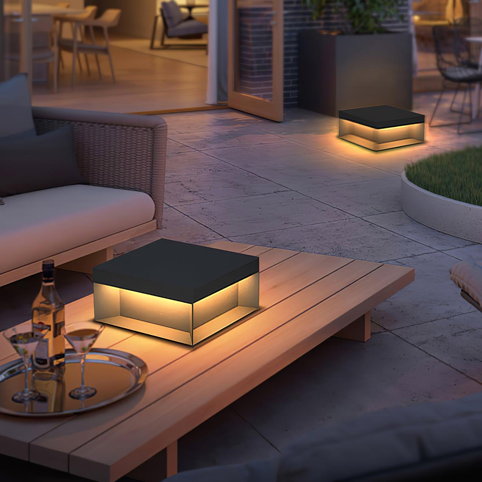 Low Profile Landscape Bollard Light
