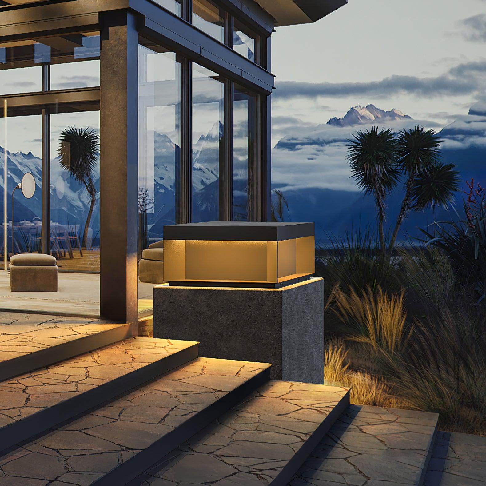 Low Profile Landscape Bollard Light