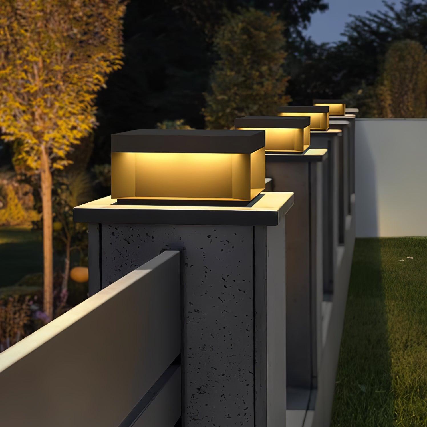 Low Profile Landscape Bollard Light