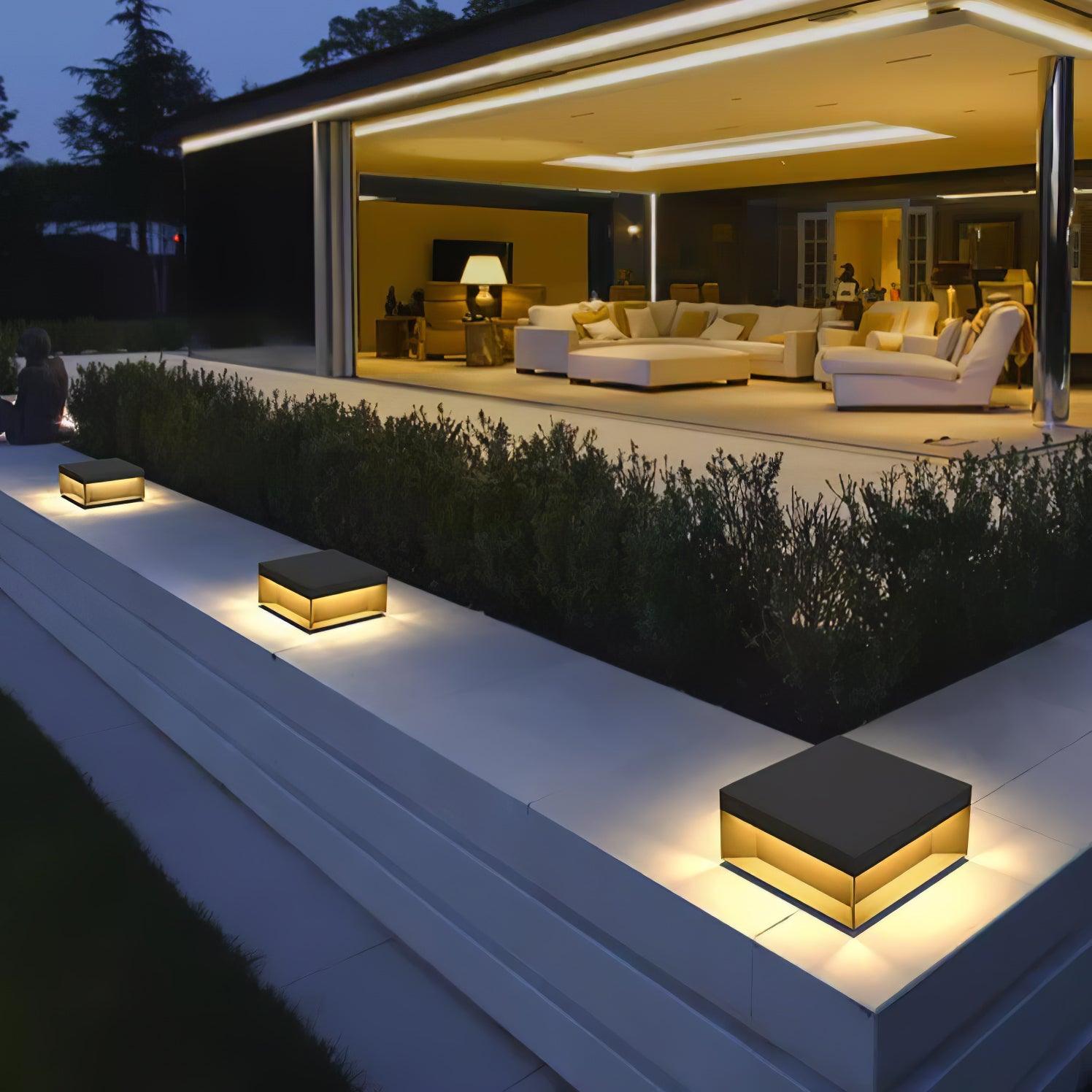 Low Profile Landscape Bollard Light
