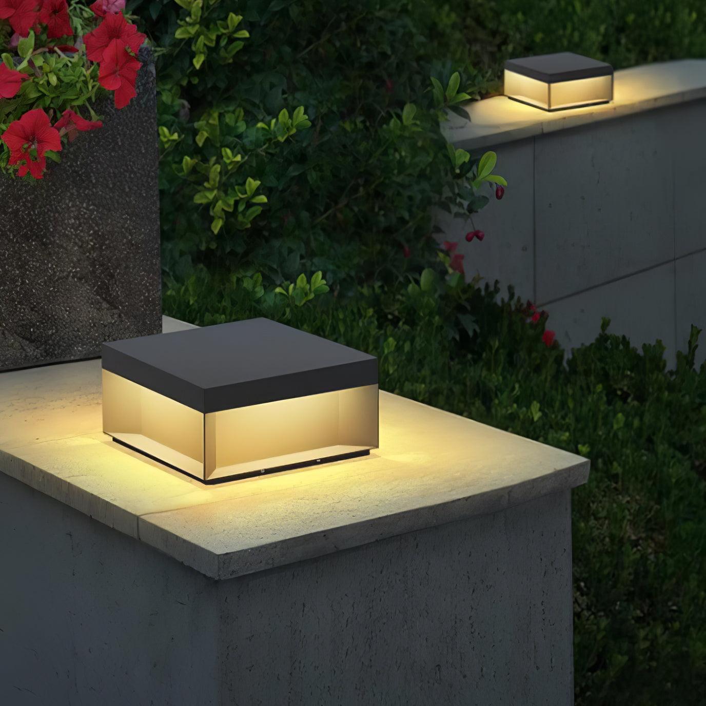 Low Profile Landscape Bollard Light