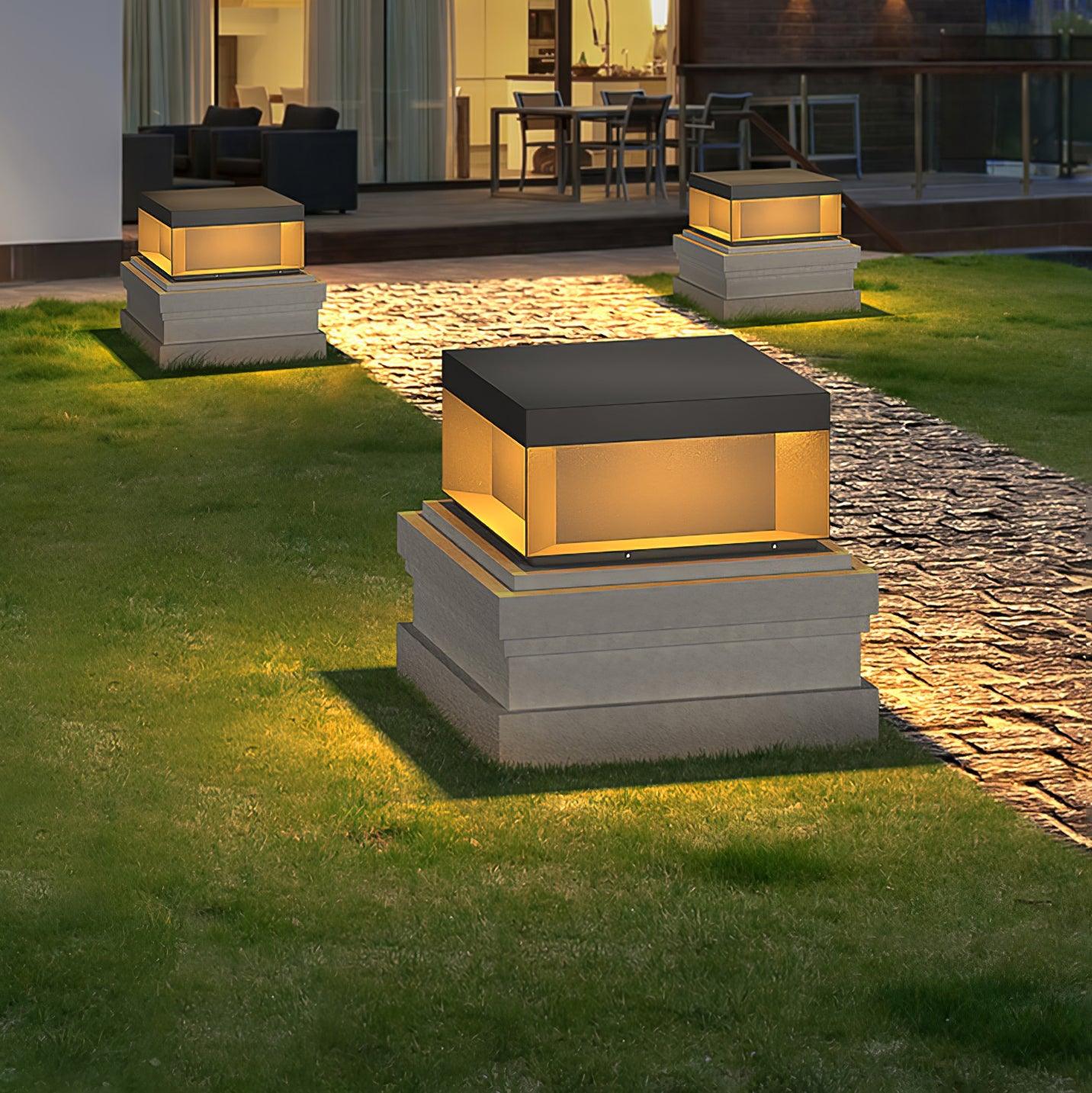 Low Profile Landscape Bollard Light