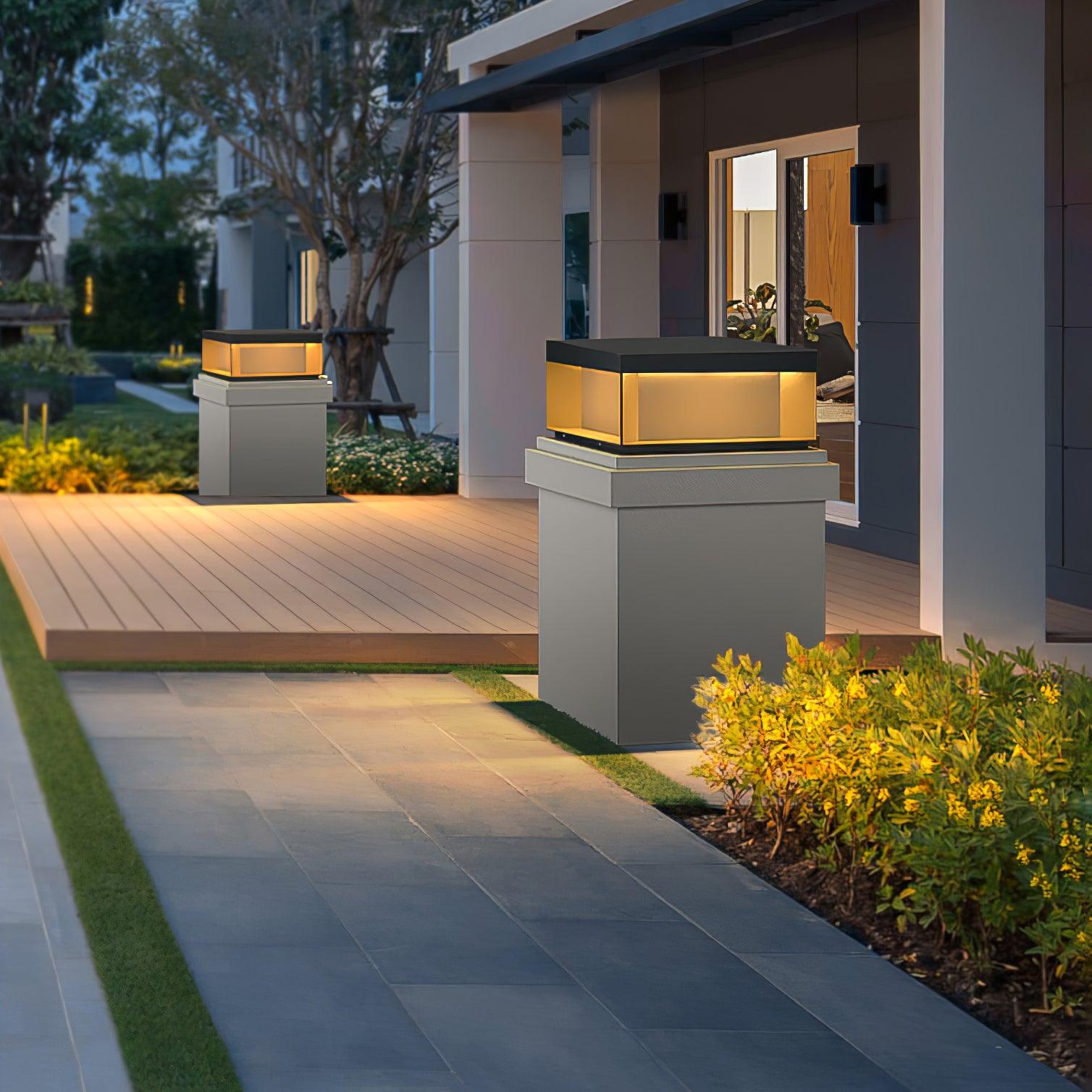 Low Profile Landscape Bollard Light