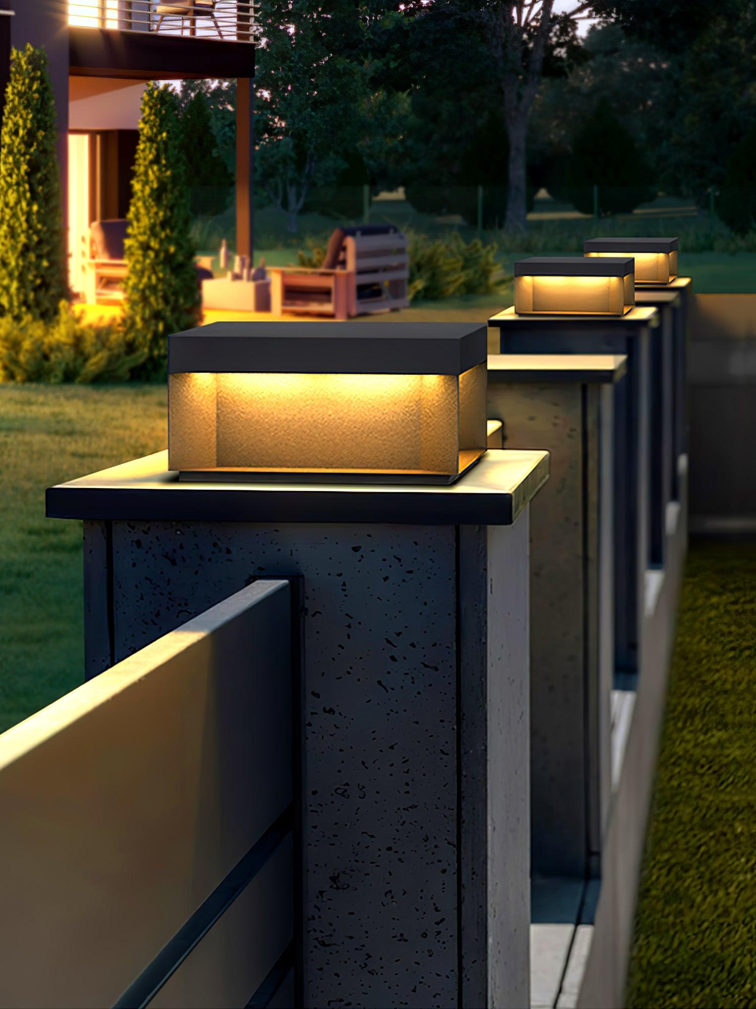 Low Profile Landscape Bollard Light