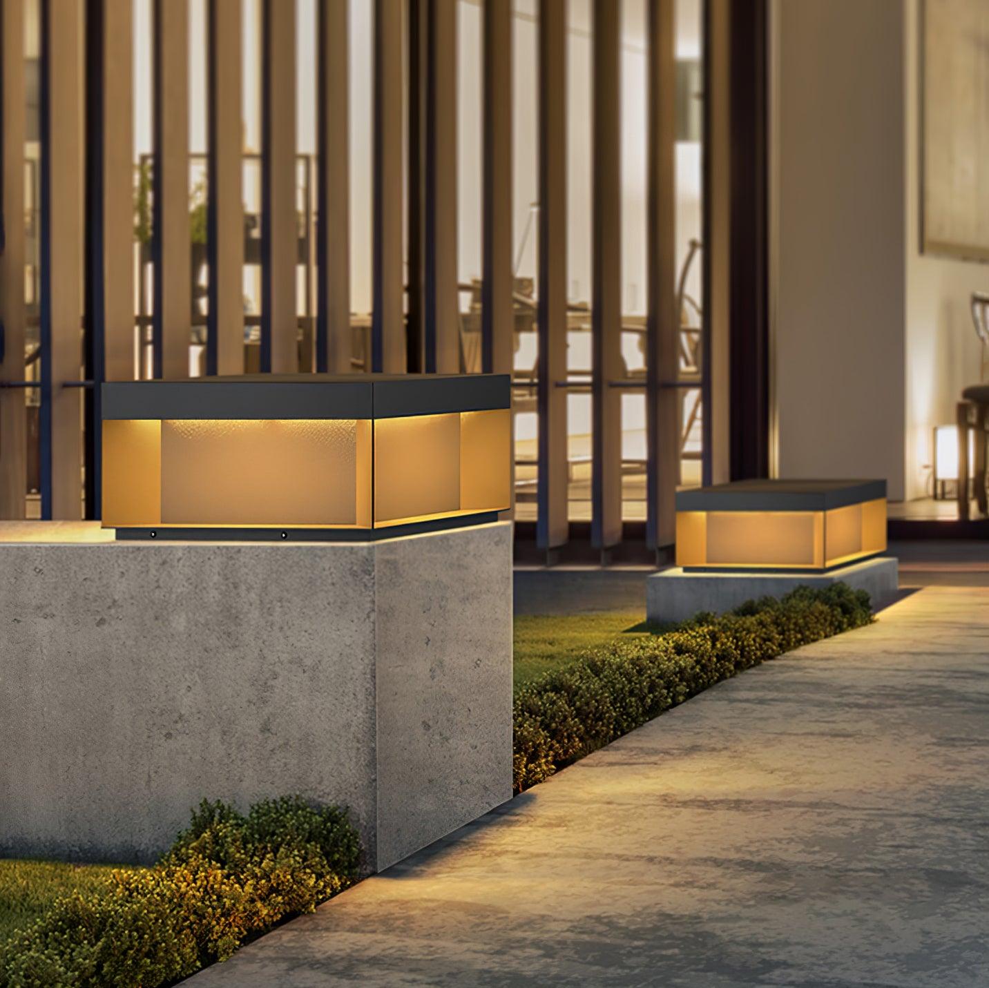 Low Profile Landscape Bollard Light
