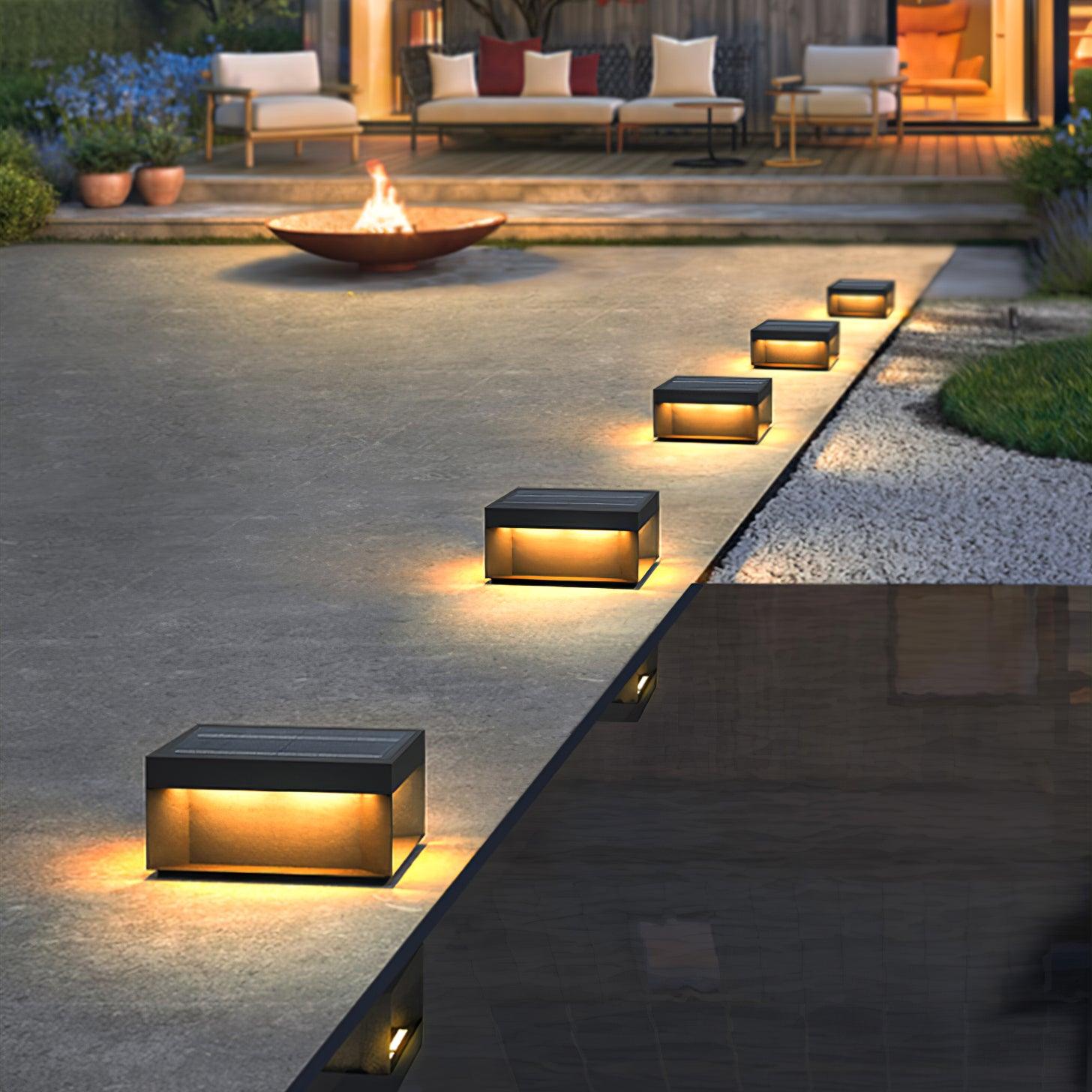 Low Profile Landscape Bollard Light
