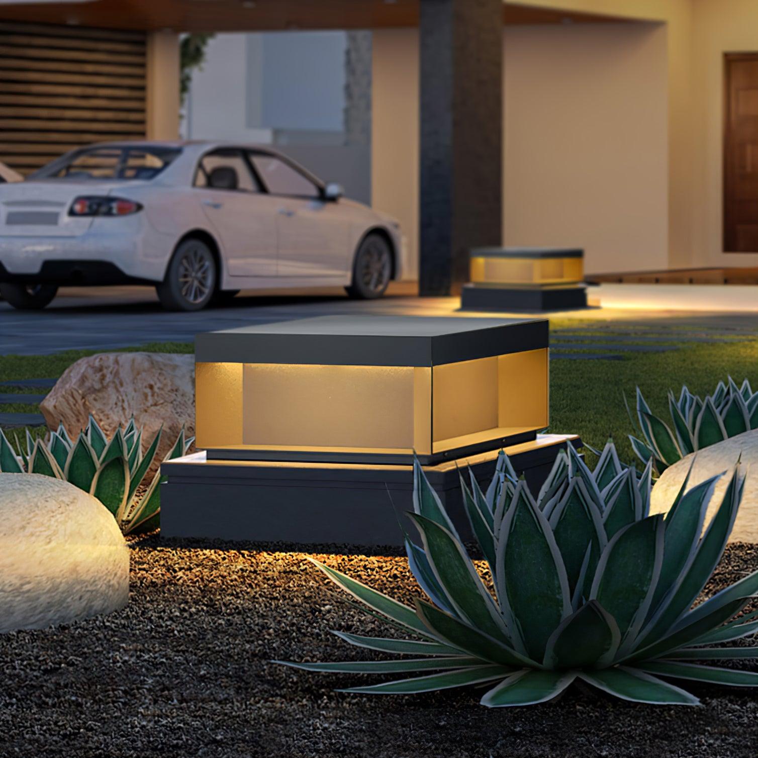 Low Profile Landscape Bollard Light