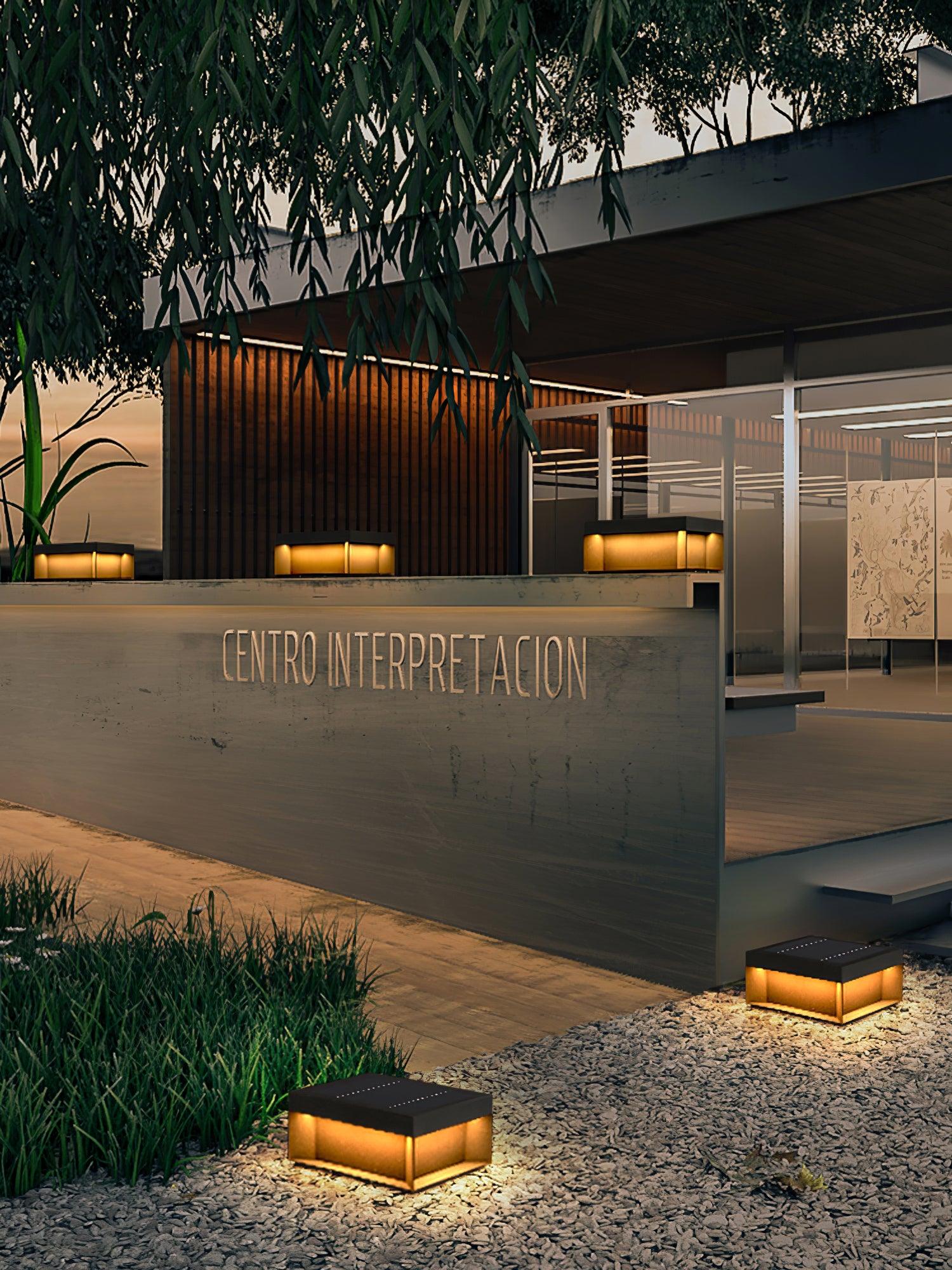 Low Profile Landscape Bollard Light