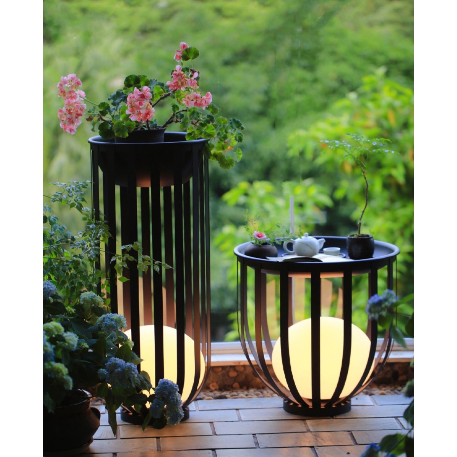 Sculptural Garden Dome Lamp