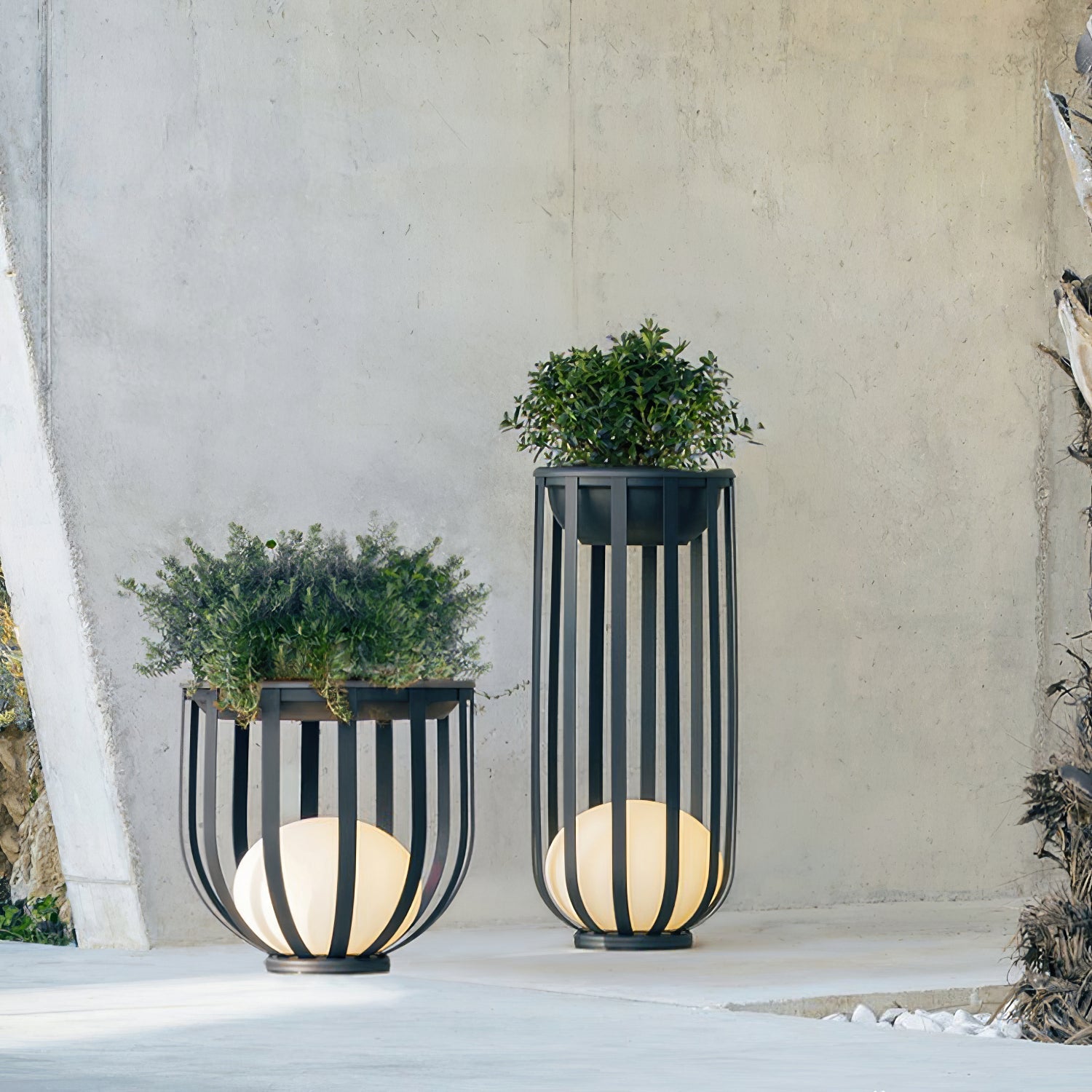 Sculptural Garden Dome Lamp
