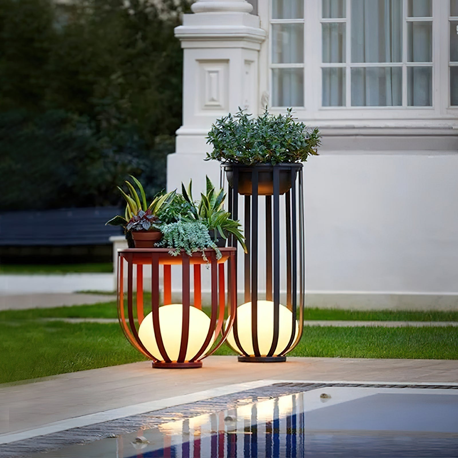 Sculptural Garden Dome Lamp
