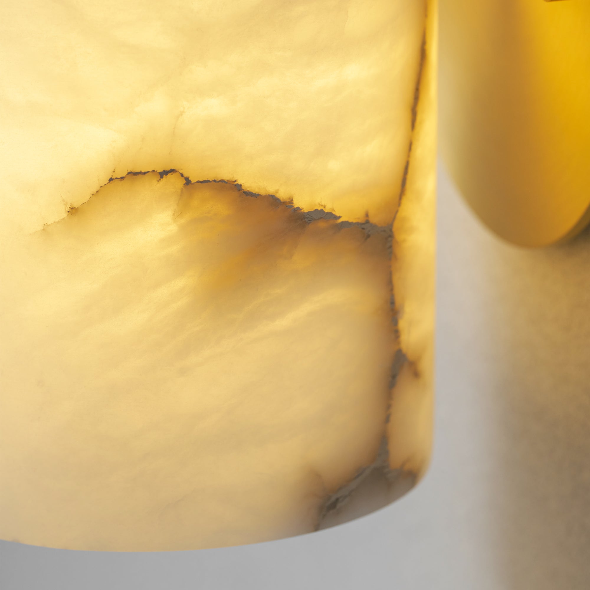 Calla Alabaster Dome Sconce