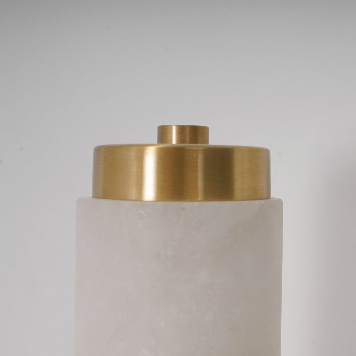Talia Alabaster Column Sconce