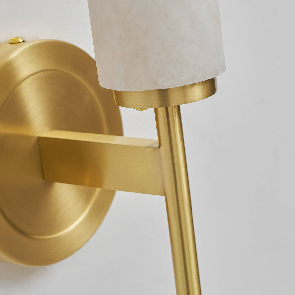 Talia Alabaster Column Sconce