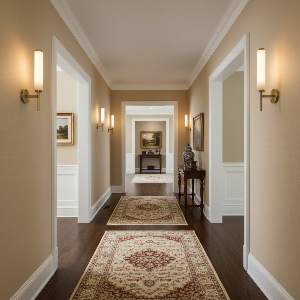 Talia Alabaster Column Sconce