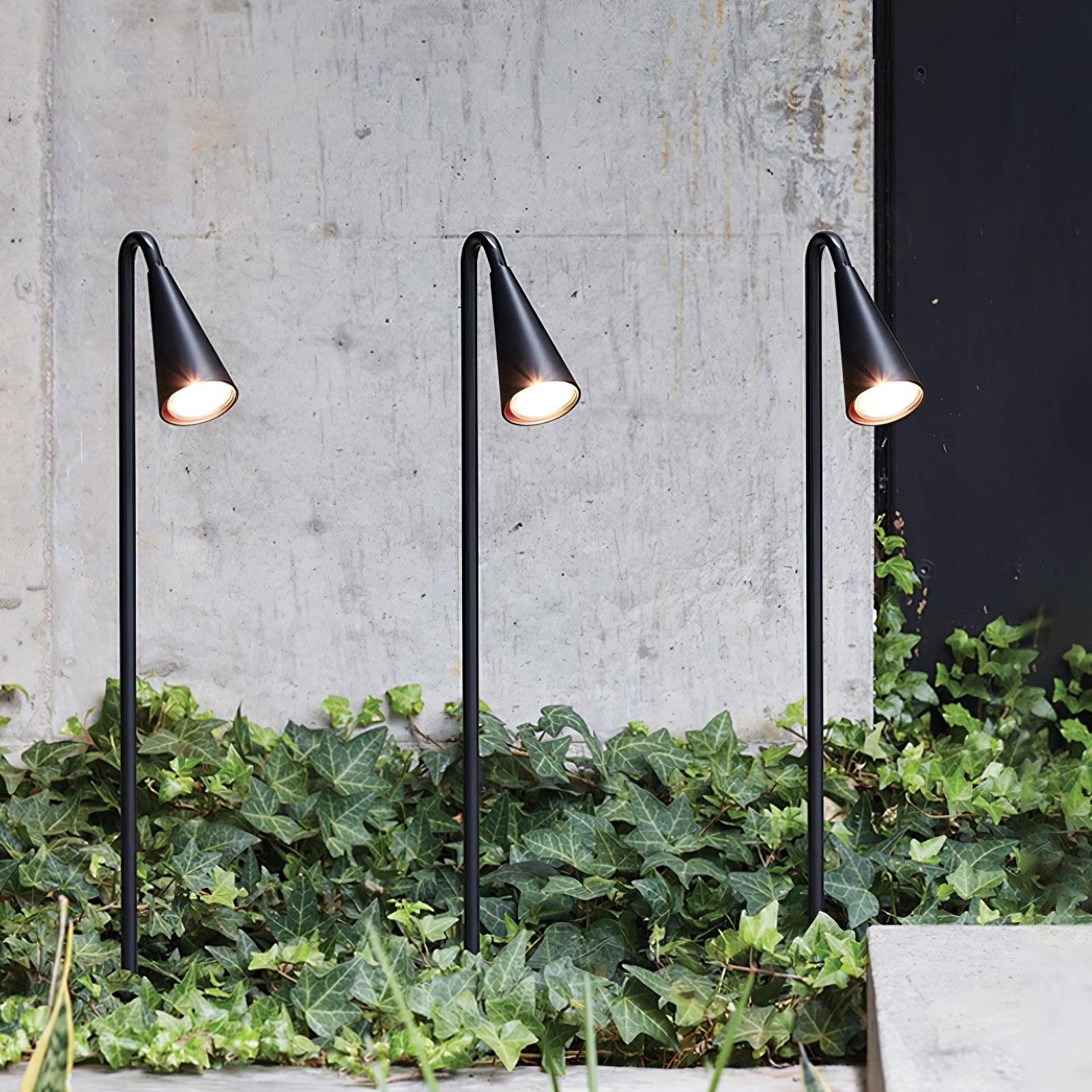 Tapered Stem Garden Floor Lamp