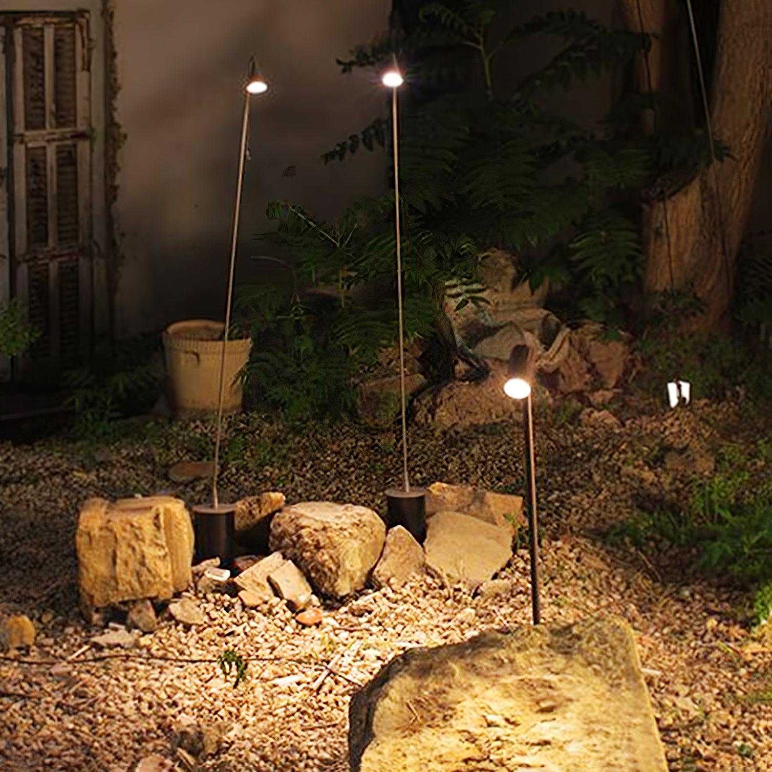 Tapered Stem Garden Floor Lamp