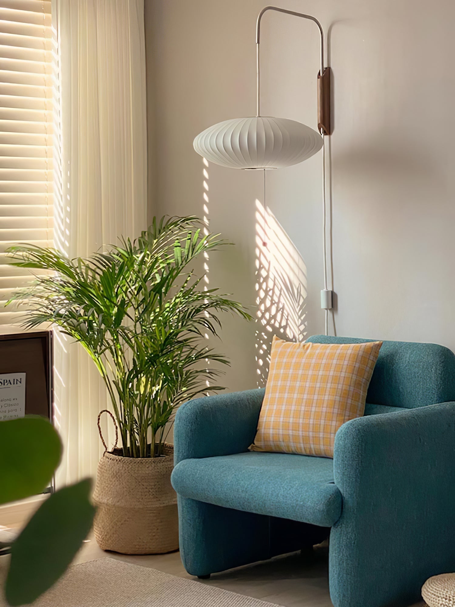 Orbit Plug-In Swing Sconce