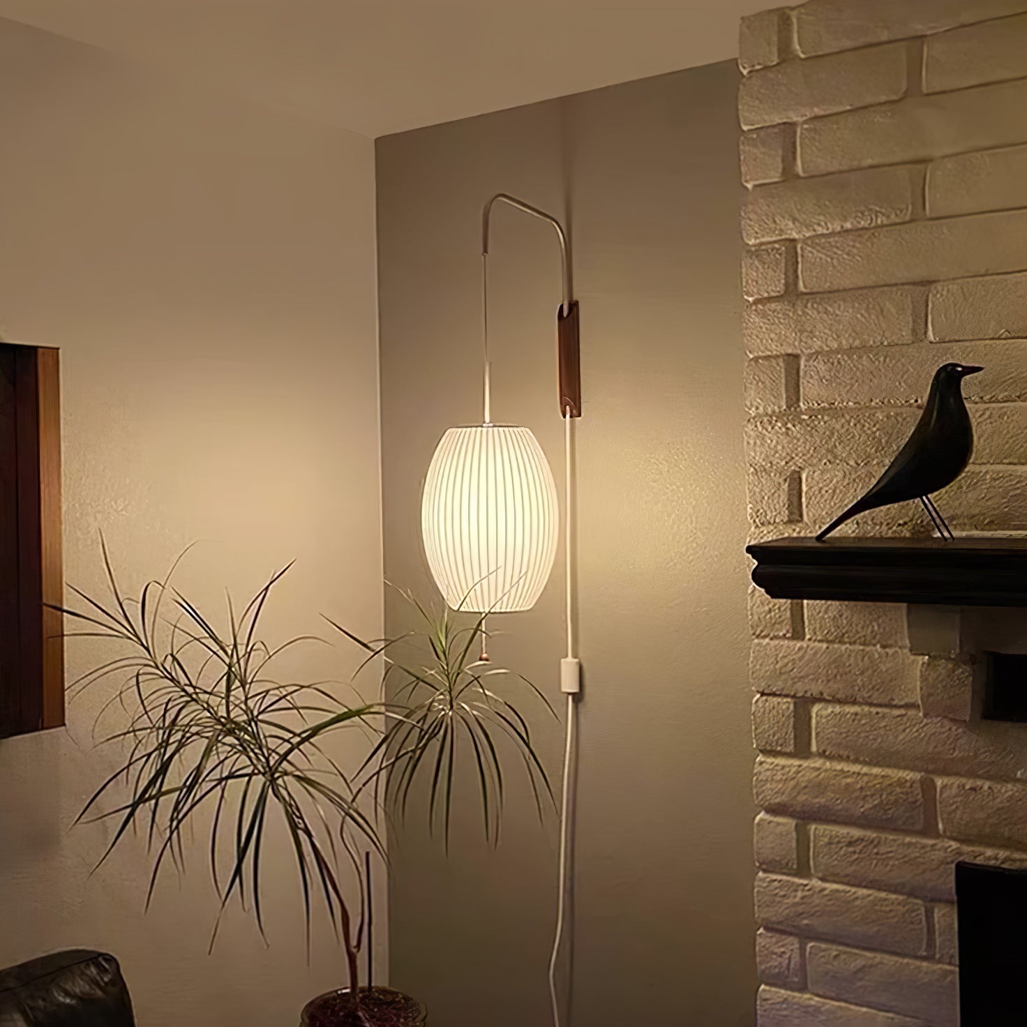Orbit Plug-In Swing Sconce