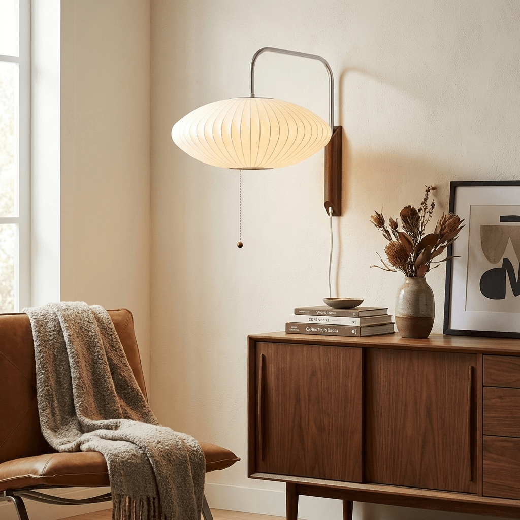 Orbit Plug-In Swing Sconce