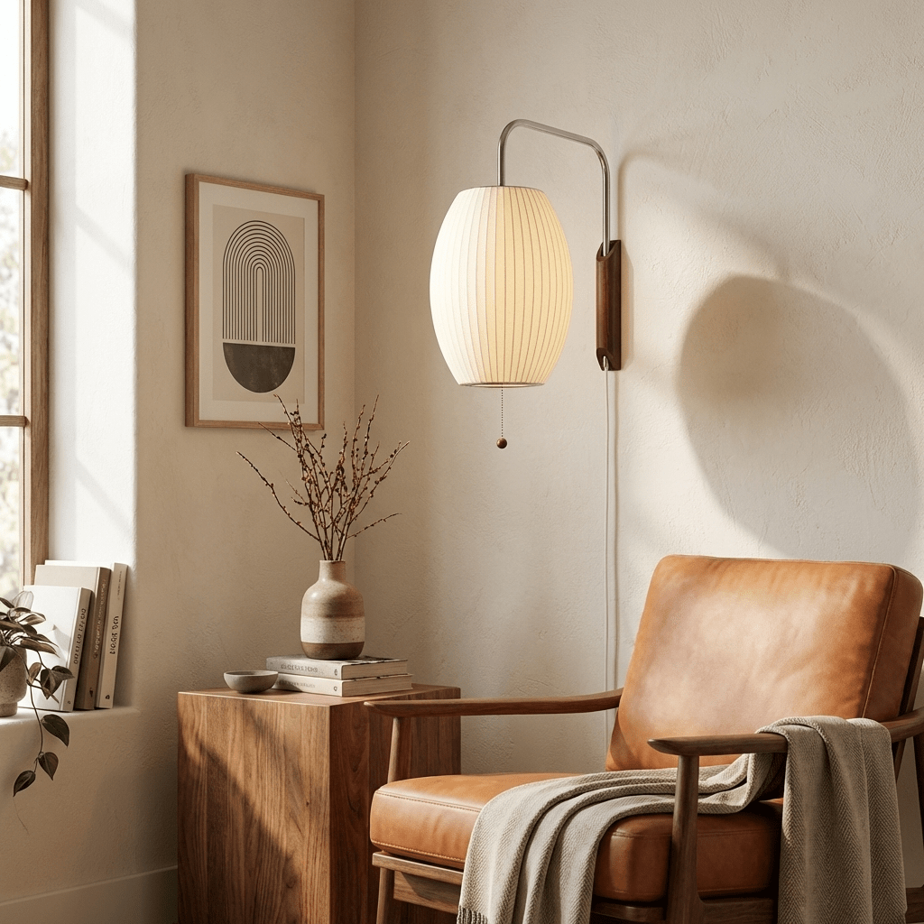 Orbit Plug-In Swing Sconce